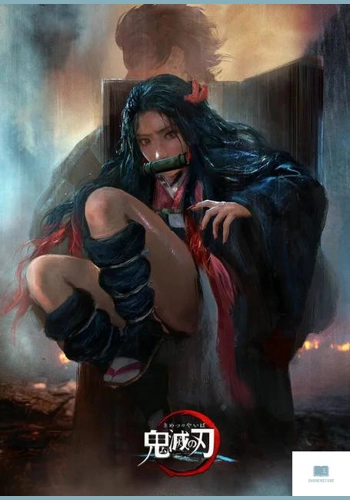 Demon Slayer Infinite Train Canvas Artwork