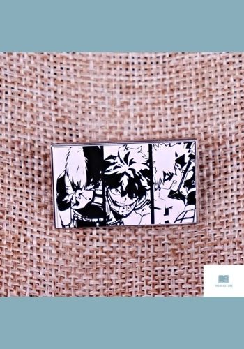 Fantasy Hero Enamel Brooch Collection