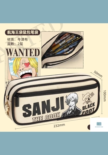 Anime Character Multi-Layered Pencil Case