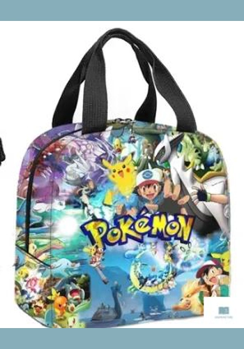 Pikachu Anime Backpack and Pencil Case Set
