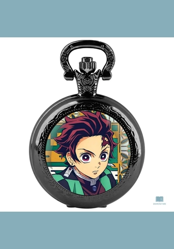 {Vintage Retro Quartz Pocket Watch Necklace