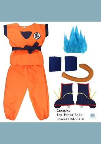 Name: Anime Goku Cosplay Costume Set