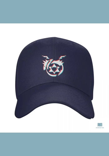 Fullmetal Alchemist Curved Brim Ventilated Baseball Cap
