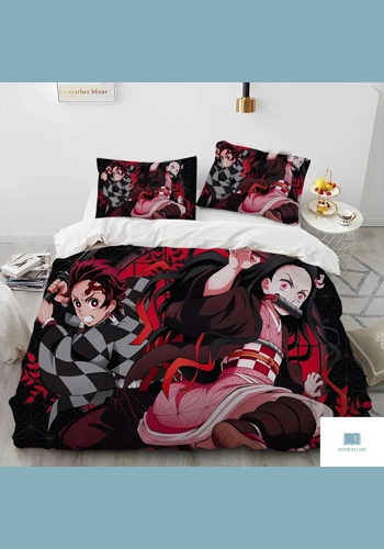 Demon Slayer Kamado Nezuko Duvet Cover Set