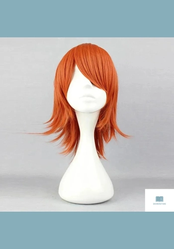 Fluffy Orange Nami Cosplay Wig by ShonenStore