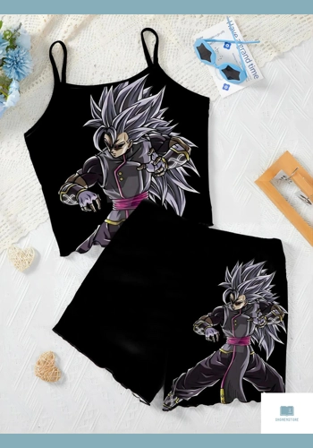 Dragon Ball Camisole and Shorts Pajama Set