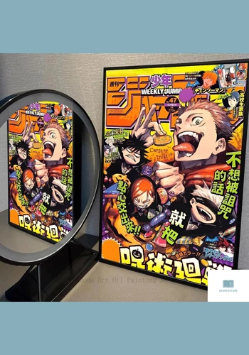 Anime Ujutsu Kaisen Poster Wall Art