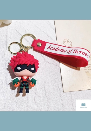 My Hero Academia Silicone Keychain Set