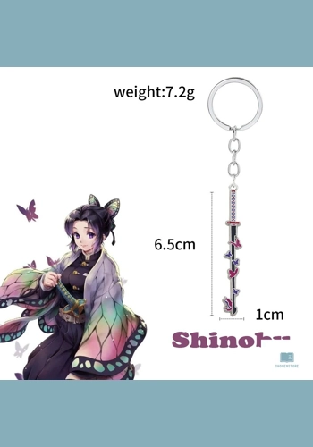 Demon Slayer Sword Keychain Collection