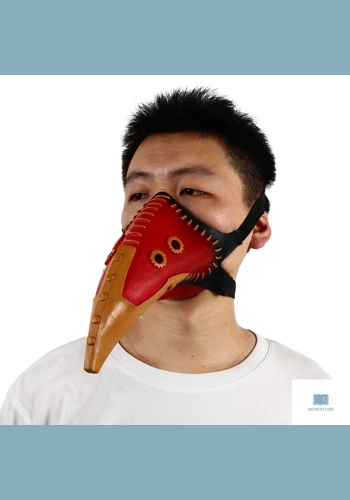 Overhaul Latex Mask for Cosplay and Parties