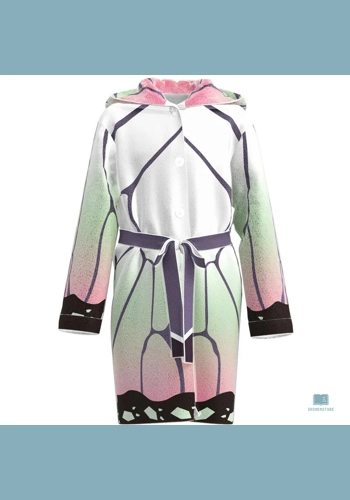 Demon Slayer Anime Cosplay Flannel Cloak