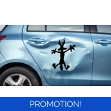 Coyote Dent Repair Extra Large Sticker