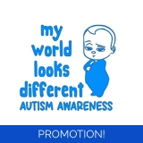 My World Boss Baby Autism Awareness St..