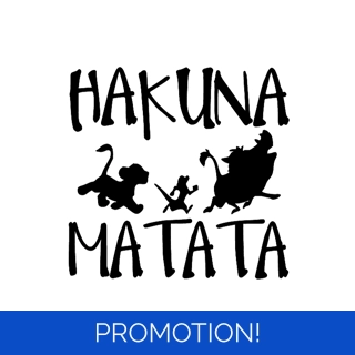 Hakuna Matata Sticker