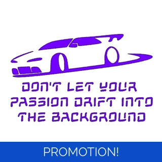 Passion To Drift Sticker