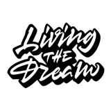 Living The Dream Trucker Sticker