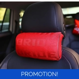 Bride JDM Headrest/Back Cushion Red