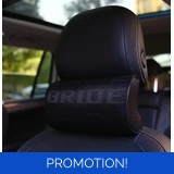 Bride JDM Headrest/Back Cushion Black