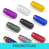 Knurled Gear Shifter Knobs With Adaptors