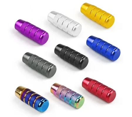 Knurled Gear Shifter Knobs With Adaptors