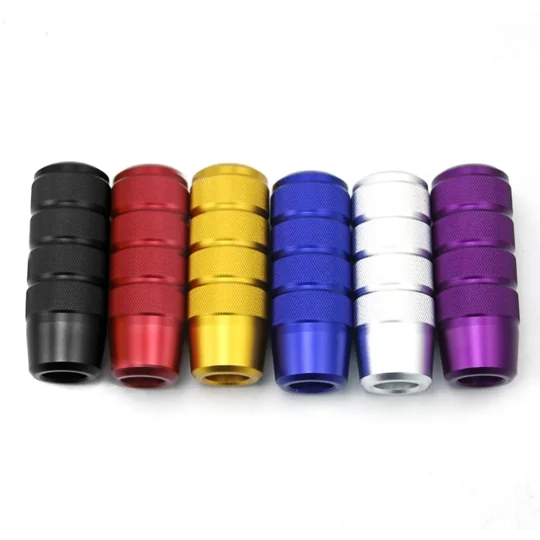 Knurled Gear Shifter Knobs With Adaptors