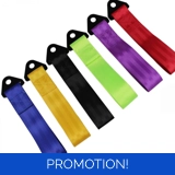 Plain Coloured Universal Tow Straps
