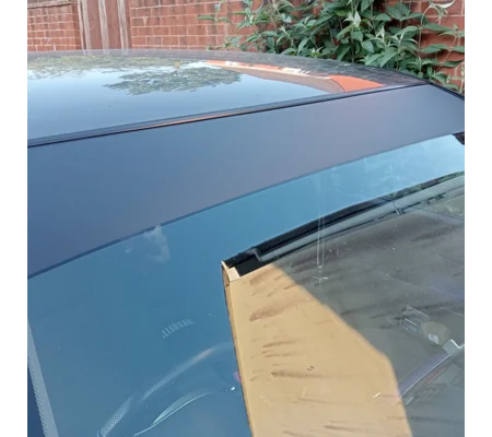Matte Black Vinyl Extra Large Sunstrip