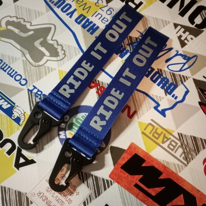 Ride It Out Mini Lanyard