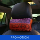 Recaro Headrest/Back Cushion Orange/Pu..
