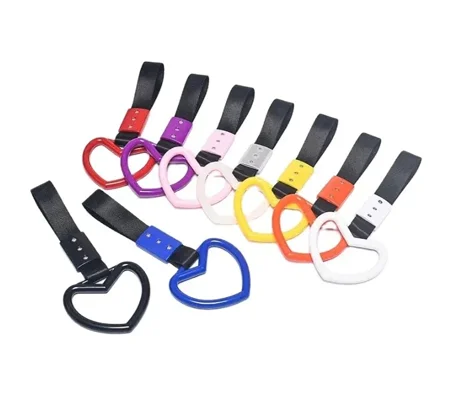 Heart Tsurikawa Car Hanger - Colour Choice