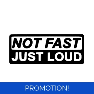 Not Fast Just Loud Stic..