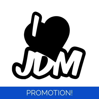 I Heart JDM Sticker