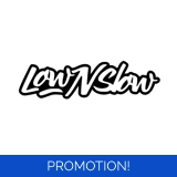 Low N Slow Outline Sticker