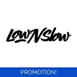 Low N Slow Sticker