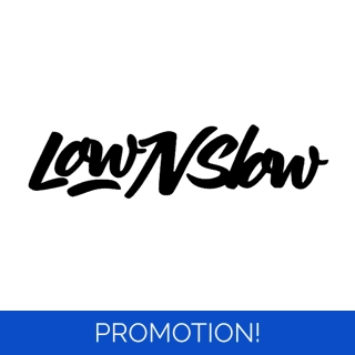 Low N Slow Sticker
