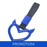 Devil Heart Tsurikawa Car Hanger Blue