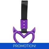 Devil Heart Tsurikawa Car Hanger Purple
