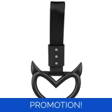 Devil Heart Tsurikawa Car Hanger Black