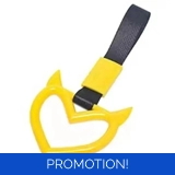 Devil Heart Tsurikawa Car Hanger Yellow