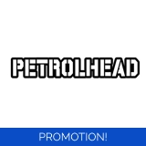 Petrolhead Outline Large Sticker