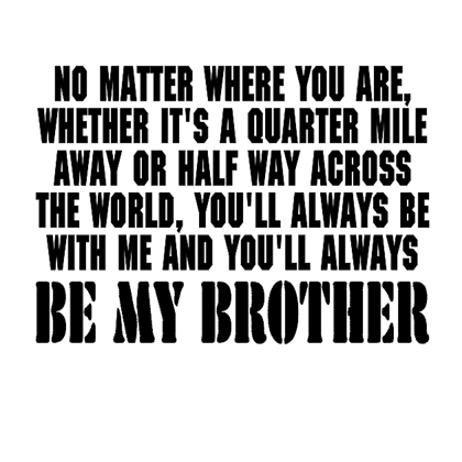 Fast And Furious My Brother Sticker