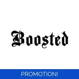Boosted Large Sticker