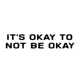It's Okay To Not Be Okay Seat Belt Pad..
