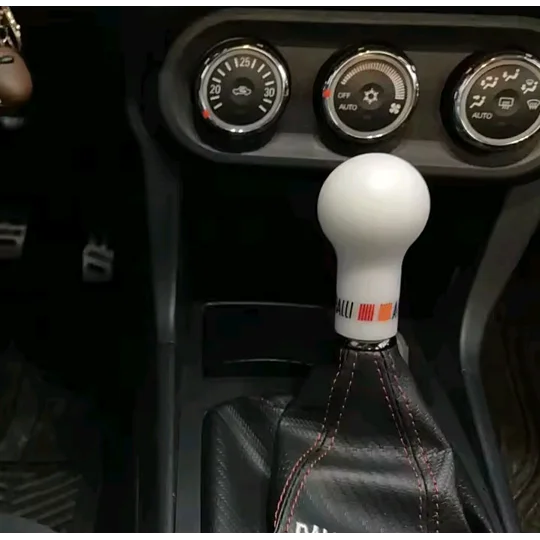 Ralliart Resin Gear Shifter Knobs With Adaptors