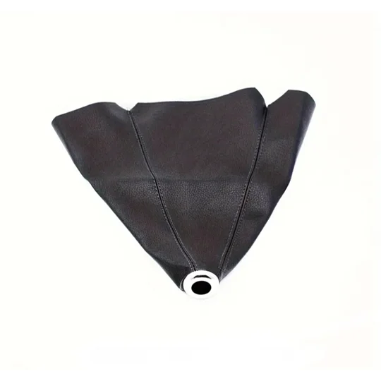 Black Faux Leather Gear Shift Gaiter Covers