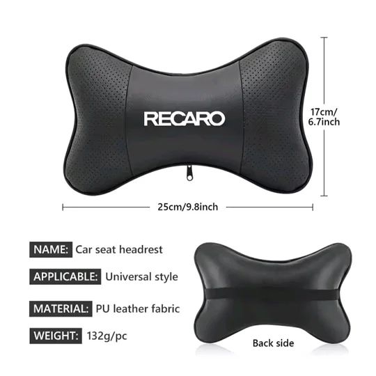 Sparco Recaro Momo Headrest Neck & Back Cushion Pillows