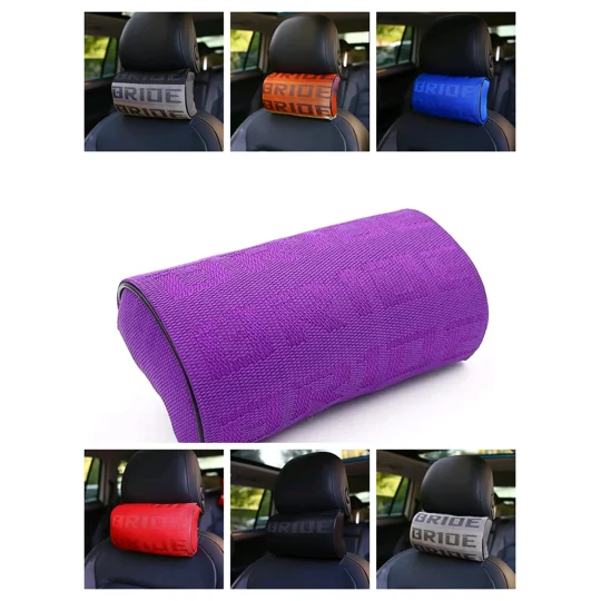 various colours of bride jdm headrest neck cushions for vehicles