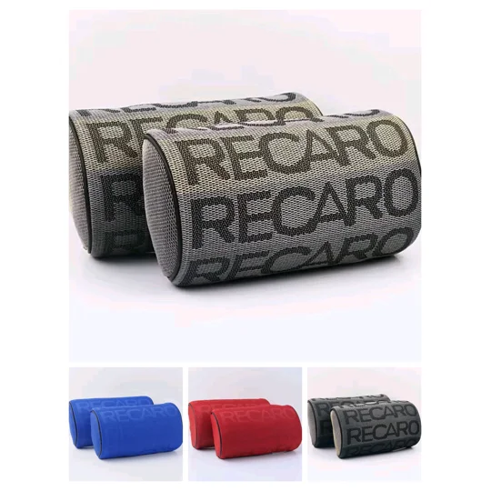 various colours of recaro headrest neck cushions for vehicles