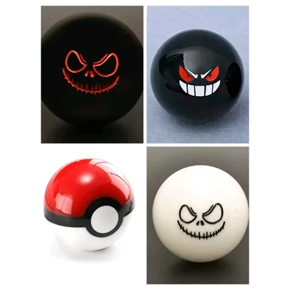 Round Aluminium Gear Shifter Knobs With Adaptors
