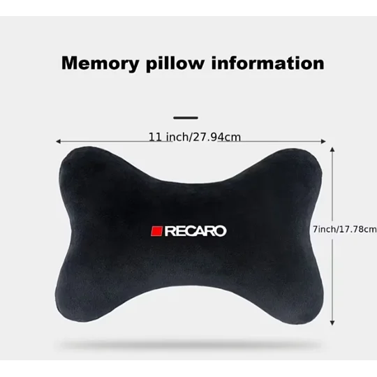 Ralliart Oz Racing Momo Recaro MPower Headrest Neck & Back Cushion Pillows